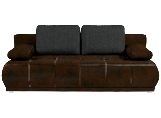 Trosjed Na Razvlačenje Trosjed Na Razvlačenje - tamno smeđa/bež, Moderno, tekstil (200/70/92cm) Trosjed Na Razvlačenje Trosjed Na Razvlačenje - tamno smeđa/bež, Moderno, tekstil (200/70/92cm)