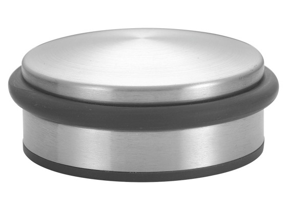 Türstopper Dorian - Silberfarben/Schwarz, KONVENTIONELL, Metall (10cm) Türstopper Dorian - Silberfarben/Schwarz, KONVENTIONELL, Metall (10cm)