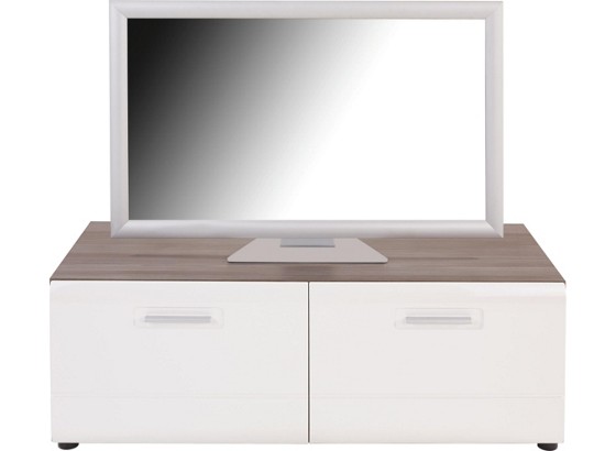 Tv - Állvány Avensis - bronz szín/fehér, modern, fa (120/41/50cm) - LUCA BESSONI Tv - Állvány Avensis - bronz szín/fehér, modern, fa (120/41/50cm) - LUCA BESSONI