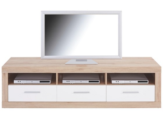 Tv Element Tv Element - bijela/boje hrasta, Moderno, drvo (185/50/42cm) Tv Element Tv Element - bijela/boje hrasta, Moderno, drvo (185/50/42cm)