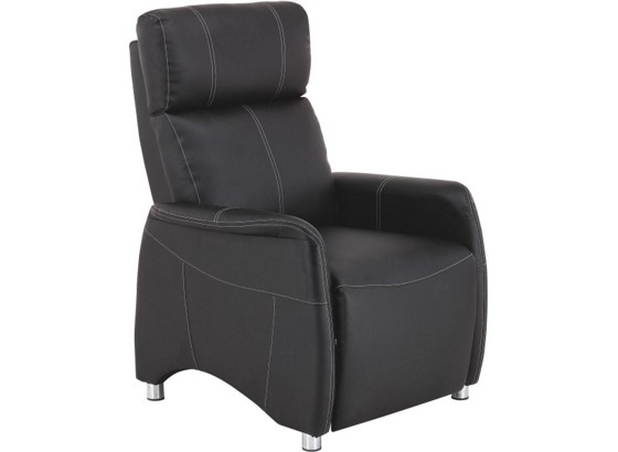 Tv-fotel Spirit - fekete, modern, textil/fa (78/113,5/90cm) - LUCA BESSONI Tv-fotel Spirit - fekete, modern, textil/fa (78/113,5/90cm) - LUCA BESSONI