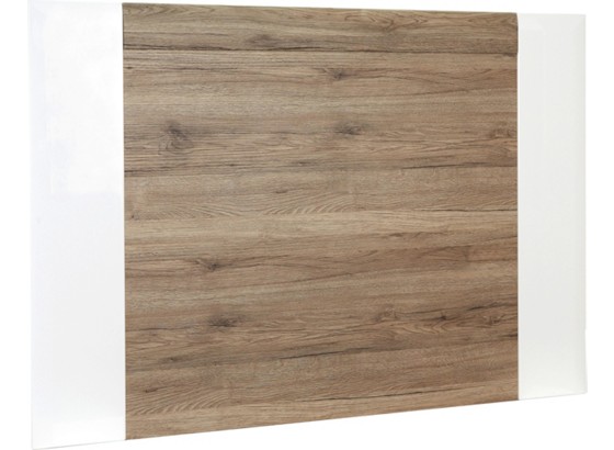 Tv Nadstavec Toronto - farby dubu/biela, Moderný, drevený materiál (140/93/4,4cm) - OMBRA Tv Nadstavec Toronto - farby dubu/biela, Moderný, drevený materiál (140/93/4,4cm) - OMBRA
