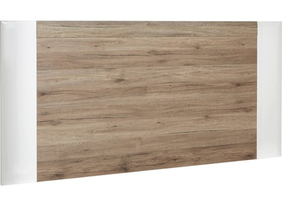 Tv Nástavec Toronto - bílá/barvy dubu, Moderní, dřevěný materiál (190/93/4,4cm) - OMBRA Tv Nástavec Toronto - bílá/barvy dubu, Moderní, dřevěný materiál (190/93/4,4cm) - OMBRA