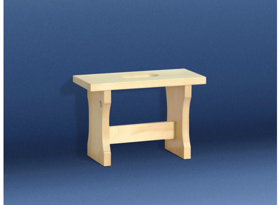 Ülőke Kis Fenyő Sámli - konvencionális (30/14/20cm) Ülőke Kis Fenyő Sámli - konvencionális (30/14/20cm)