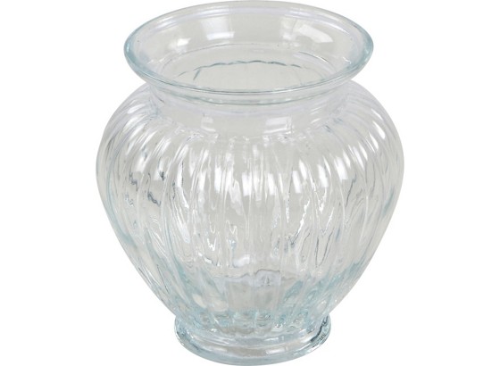 Vaza Justine - prozirno, Romantično / ladanjski, staklo (14/15cm) - JAMES WOOD Vaza Justine - prozirno, Romantično / ladanjski, staklo (14/15cm) - JAMES WOOD