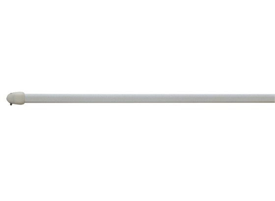 Vitragenstange Chrom - Silberfarben, KONVENTIONELL, Kunststoff/Metall (60cm) - HOMEWARE Vitragenstange Chrom - Silberfarben, KONVENTIONELL, Kunststoff/Metall (60cm) - HOMEWARE