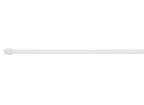 Vitragenstange Weiß - Weiß, KONVENTIONELL, Kunststoff/Metall (60cm) Vitragenstange Weiß - Weiß, KONVENTIONELL, Kunststoff/Metall (60cm)