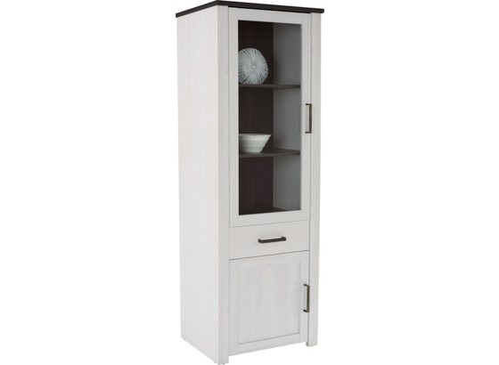 Vitrine Provence - Wengefarben/Klar, ROMANTIK / LANDHAUS, Holzwerkstoff (71,2/200/42cm) - JAMES WOOD Vitrine Provence - Wengefarben/Klar, ROMANTIK / LANDHAUS, Holzwerkstoff (71,2/200/42cm) - JAMES WOOD