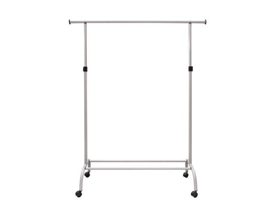 Vješalica Na Kotačićima Ringo -sb- -top/l- - boje aluminija, Moderno, metal/plastika (100/116/186/40cm) Vješalica Na Kotačićima Ringo -sb- -top/l- - boje aluminija, Moderno, metal/plastika (100/116/186/40cm)