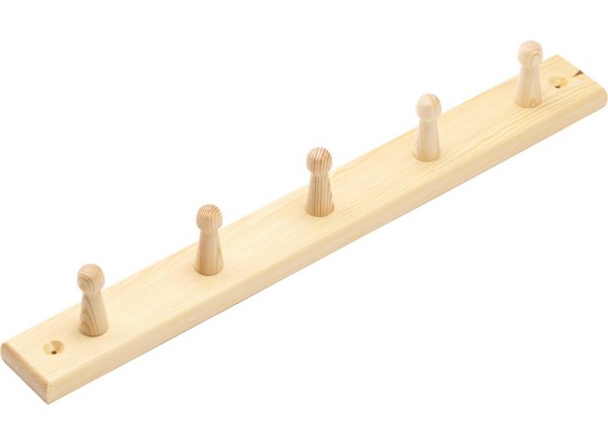 Vješalica Zidna Clip - boje bora, Moderno, drvo (50/5,5cm) Vješalica Zidna Clip - boje bora, Moderno, drvo (50/5,5cm)