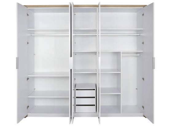 Vnitřní Členění Florenz - bílá, Konvenční, dřevěný materiál (86,8/120/49,5cm) Vnitřní Členění Florenz - bílá, Konvenční, dřevěný materiál (86,8/120/49,5cm)