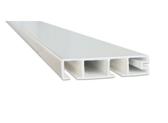 Vorhangschiene Weiß - Weiß, KONVENTIONELL, Kunststoff (250cm) Vorhangschiene Weiß - Weiß, KONVENTIONELL, Kunststoff (250cm)
