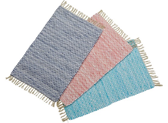 Vorleger Becky - Blau/Pink, KONVENTIONELL, Textil (60/90cm) - LUCA BESSONI Vorleger Becky - Blau/Pink, KONVENTIONELL, Textil (60/90cm) - LUCA BESSONI