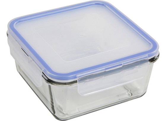Vorratsdose 1,2 Liter - Klar/Transparent, KONVENTIONELL, Glas/Kunststoff (17,1/8,9/17,1cm) - JAMES WOOD Vorratsdose 1,2 Liter - Klar/Transparent, KONVENTIONELL, Glas/Kunststoff (17,1/8,9/17,1cm) - JAMES WOOD