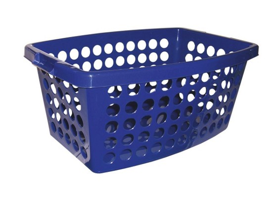 Wäschekorb 40 Liter - Blau, KONVENTIONELL, Kunststoff (56/39/22cm) Wäschekorb 40 Liter - Blau, KONVENTIONELL, Kunststoff (56/39/22cm)