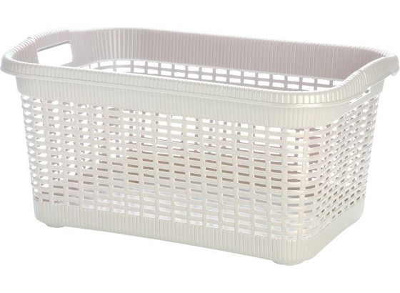 Wäschekorb Heidi, mittel - Anthrazit/Beige, KONVENTIONELL, Kunststoff (43/32/25cm) Wäschekorb Heidi, mittel - Anthrazit/Beige, KONVENTIONELL, Kunststoff (43/32/25cm)