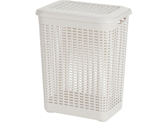 Wäschetonne Holly, Groß - Anthrazit/Beige, KONVENTIONELL, Kunststoff (43/32/54cm) Wäschetonne Holly, Groß - Anthrazit/Beige, KONVENTIONELL, Kunststoff (43/32/54cm)