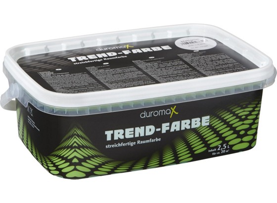 Wandfarbe Blattgrün - KONVENTIONELL (2,5l) - DUROMAX Wandfarbe Blattgrün - KONVENTIONELL (2,5l) - DUROMAX