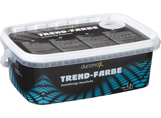 Wandfarbe Petrol - Petrol, KONVENTIONELL (2,5l) - DUROMAX Wandfarbe Petrol - Petrol, KONVENTIONELL (2,5l) - DUROMAX