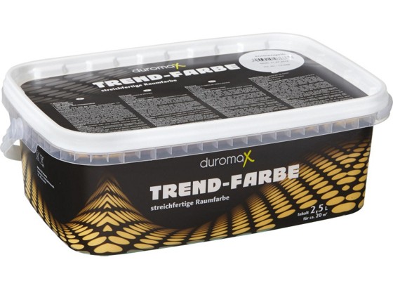 Wandfarbe Sonnengelb - Gelb, KONVENTIONELL (2,5l) - DUROMAX Wandfarbe Sonnengelb - Gelb, KONVENTIONELL (2,5l) - DUROMAX
