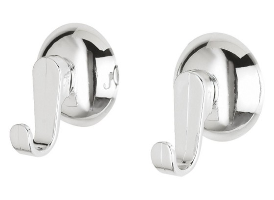 Wandhaken Sören - Chromfarben, MODERN, Metall (5,50/7/5,50cm) Wandhaken Sören - Chromfarben, MODERN, Metall (5,50/7/5,50cm)