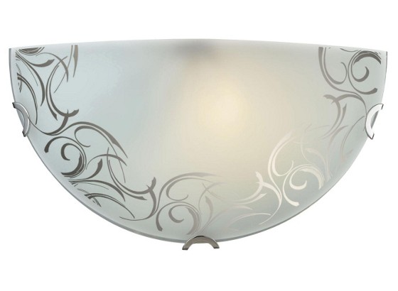 Wandleuchte Flower Power - KONVENTIONELL, Glas/Metall (30/15cm) Wandleuchte Flower Power - KONVENTIONELL, Glas/Metall (30/15cm)