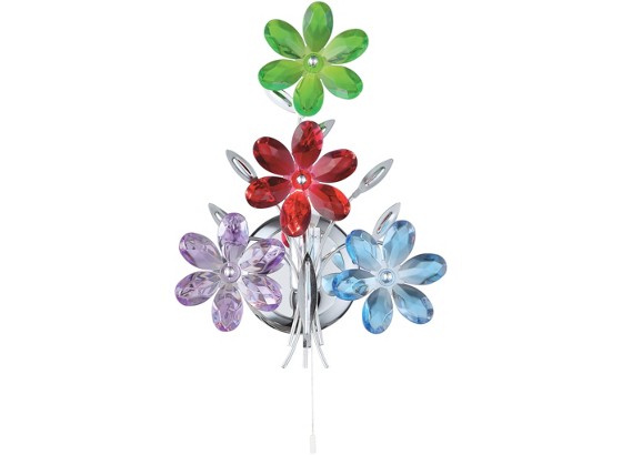 Wandleuchte Rainbow - Multicolor, KONVENTIONELL, Kunststoff/Metall (23,5/46cm) Wandleuchte Rainbow - Multicolor, KONVENTIONELL, Kunststoff/Metall (23,5/46cm)