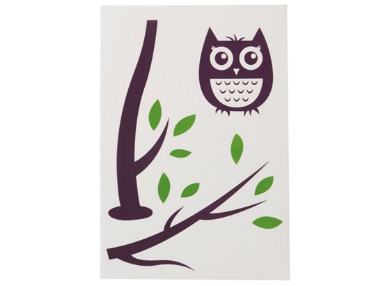 Wandsticker 2 Stk./Pkg. - Blau/Gelb, KONVENTIONELL (48/68cm) Wandsticker 2 Stk./Pkg. - Blau/Gelb, KONVENTIONELL (48/68cm)