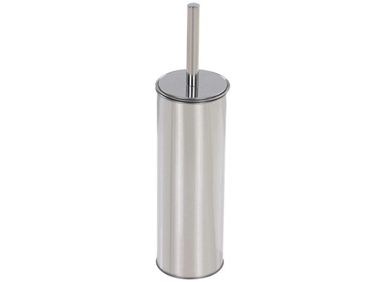 WC-Bürstengarnitur Franzl - Chromfarben, KONVENTIONELL, Kunststoff/Metall (9,8/9,8/27,2cm) WC-Bürstengarnitur Franzl - Chromfarben, KONVENTIONELL, Kunststoff/Metall (9,8/9,8/27,2cm)