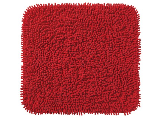 WC Vorleger Lilli, ohne Schnitt - Rot, KONVENTIONELL, Textil (45/50cm) - OMBRA WC Vorleger Lilli, ohne Schnitt - Rot, KONVENTIONELL, Textil (45/50cm) - OMBRA