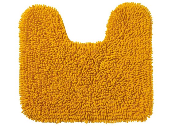 WC Vorleger Lilly, mit Schnitt - Gelb, KONVENTIONELL, Textil (45/50cm) WC Vorleger Lilly, mit Schnitt - Gelb, KONVENTIONELL, Textil (45/50cm)