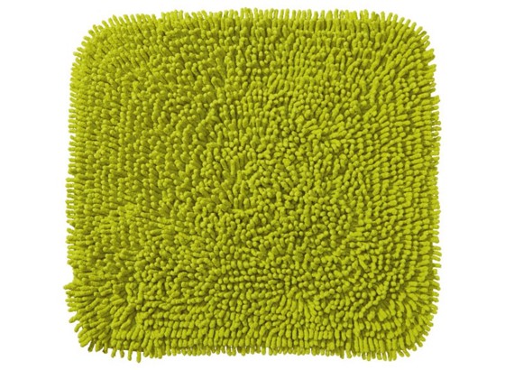 WC Vorleger Lilly, ohne Schnitt - Grün, KONVENTIONELL, Textil (45/50cm) - OMBRA WC Vorleger Lilly, ohne Schnitt - Grün, KONVENTIONELL, Textil (45/50cm) - OMBRA