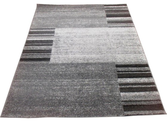 Webteppich Florence - Schwarz/Grau, KONVENTIONELL, Textil (160/230cm) - OMBRA Webteppich Florence - Schwarz/Grau, KONVENTIONELL, Textil (160/230cm) - OMBRA