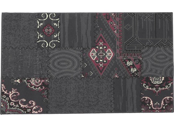 Webteppich Ornament 60x110 cm - Lila/Grau, KONVENTIONELL, Textil (60/110cm) Webteppich Ornament 60x110 cm - Lila/Grau, KONVENTIONELL, Textil (60/110cm)