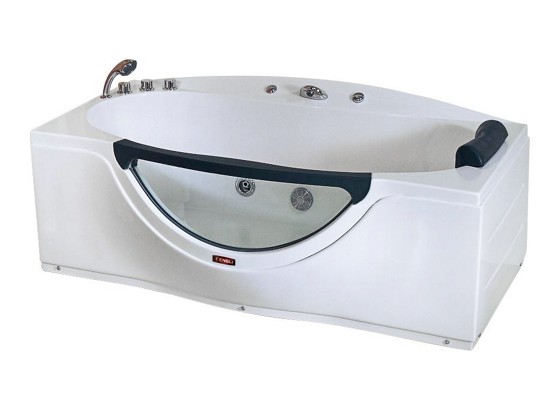 Whirlpool-badewanne Sw303 - Weiß, MODERN, Kunststoff (170/90/68cm) Whirlpool-badewanne Sw303 - Weiß, MODERN, Kunststoff (170/90/68cm)