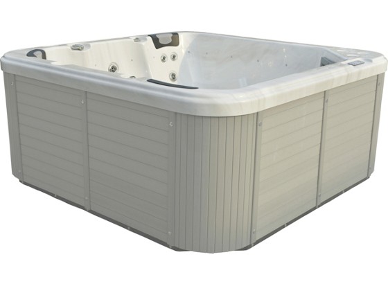 Whirlpool Capri Economy Serie - Weiß/Grau, KONVENTIONELL, Holz/Kunststoff (216/92/216cm) Whirlpool Capri Economy Serie - Weiß/Grau, KONVENTIONELL, Holz/Kunststoff (216/92/216cm)