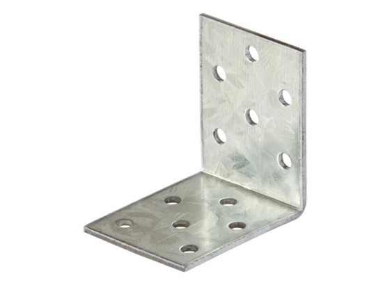 Winkelverbinder B/l/h: ca. 50/50/2 mm - Alufarben, KONVENTIONELL, Metall (4/5cm) Winkelverbinder B/l/h: ca. 50/50/2 mm - Alufarben, KONVENTIONELL, Metall (4/5cm)