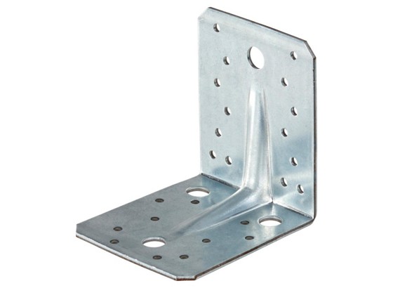 Winkelverbinder Stahl - Alufarben, KONVENTIONELL, Metall (9/10,5cm) Winkelverbinder Stahl - Alufarben, KONVENTIONELL, Metall (9/10,5cm)