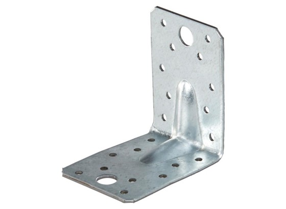 Winkelverbinder Stahl - Alufarben, KONVENTIONELL, Metall (6,5/9cm) Winkelverbinder Stahl - Alufarben, KONVENTIONELL, Metall (6,5/9cm)