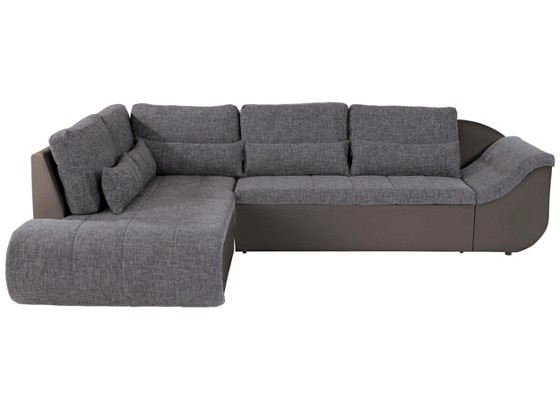Wohnlandschaft Carisma - Schlammfarben/Schwarz, MODERN, Textil (210/300cm) Wohnlandschaft Carisma - Schlammfarben/Schwarz, MODERN, Textil (210/300cm)