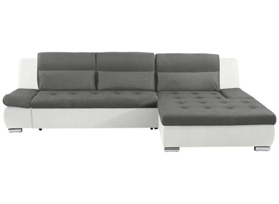 Wohnlandschaft City - Chromfarben/Hellgrau, MODERN, Textil (292/171cm) Wohnlandschaft City - Chromfarben/Hellgrau, MODERN, Textil (292/171cm)