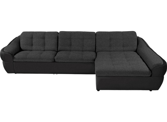 Wohnlandschaft Infinity Mini - Anthrazit/Schwarz, MODERN, Karton/Holz (290/190cm) Wohnlandschaft Infinity Mini - Anthrazit/Schwarz, MODERN, Karton/Holz (290/190cm)