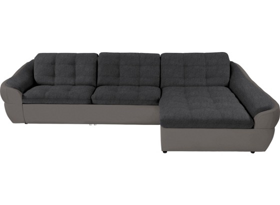 Wohnlandschaft Infinity Mini - Dunkelgrau/Schwarz, MODERN, Karton/Holz (290/190cm) Wohnlandschaft Infinity Mini - Dunkelgrau/Schwarz, MODERN, Karton/Holz (290/190cm)
