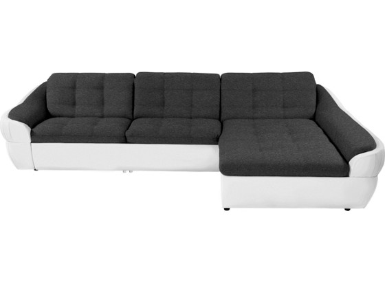 Wohnlandschaft Infinity Mini - Schwarz/Weiß, MODERN, Karton/Holz (290/190cm) Wohnlandschaft Infinity Mini - Schwarz/Weiß, MODERN, Karton/Holz (290/190cm)