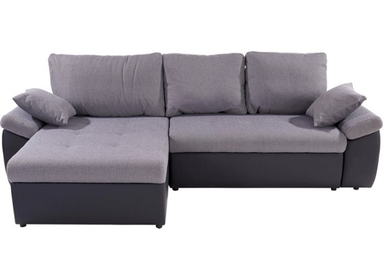 Wohnlandschaft Leon - Blau/Grau, MODERN, Holz/Textil (160/250cm) Wohnlandschaft Leon - Blau/Grau, MODERN, Holz/Textil (160/250cm)