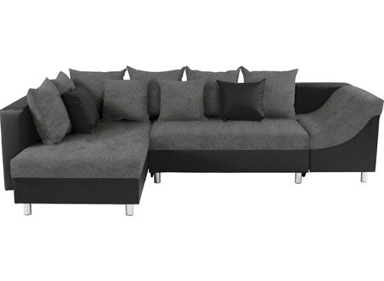 Wohnlandschaft Linda - Chromfarben/Hellgrau, MODERN, Textil (174/270cm) Wohnlandschaft Linda - Chromfarben/Hellgrau, MODERN, Textil (174/270cm)