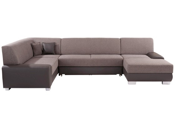 Wohnlandschaft Miami - Hellgrau/Alufarben, MODERN, Holz/Kunststoff (210/320/160cm) Wohnlandschaft Miami - Hellgrau/Alufarben, MODERN, Holz/Kunststoff (210/320/160cm)