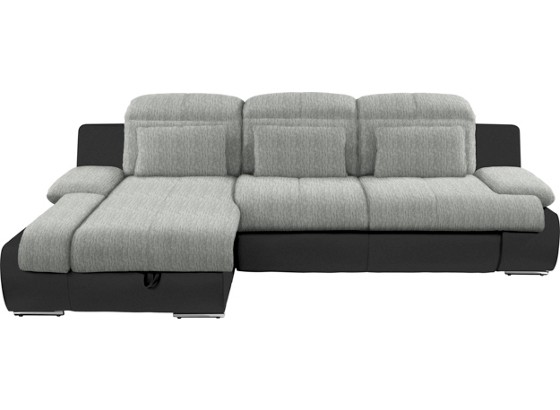 Wohnlandschaft Multi - Chromfarben/Schwarz, MODERN, Textil (184/260cm) Wohnlandschaft Multi - Chromfarben/Schwarz, MODERN, Textil (184/260cm)