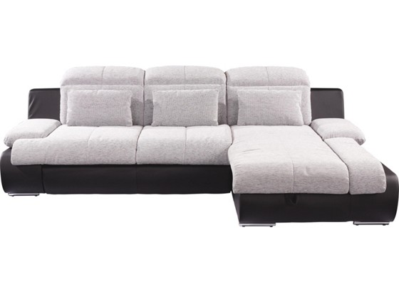 Wohnlandschaft Multi - Chromfarben/Schwarz, MODERN, Textil (260/184cm) Wohnlandschaft Multi - Chromfarben/Schwarz, MODERN, Textil (260/184cm)