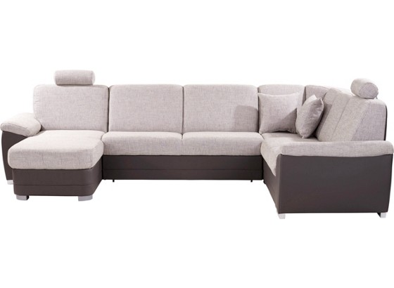Wohnlandschaft Sava - Dunkelgrau/Silberfarben, MODERN, Karton/Holz (153/329/212cm) Wohnlandschaft Sava - Dunkelgrau/Silberfarben, MODERN, Karton/Holz (153/329/212cm)